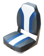 Сиденье "Hi back Rainbow", темно-серое с синим (10251889)
