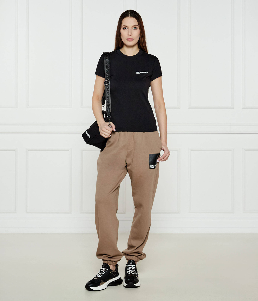 Футболка Karl Lagerfeld Jeans - черный(A1W17004)