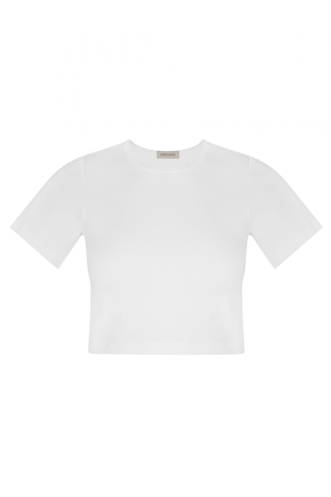 Футболка-кроп