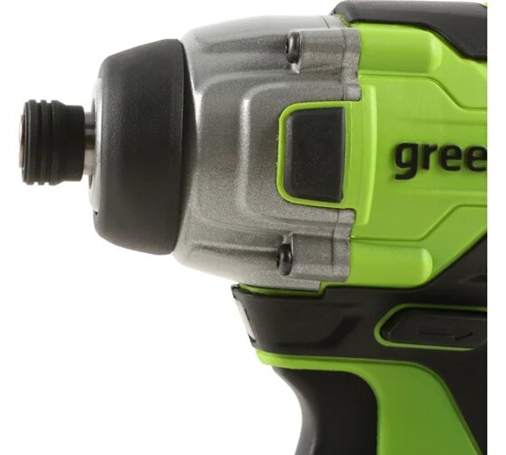 Винтоверт ударный аккумуляторный GREENWORKS GD24ID3 24В,300Нм,1/4HEX,б/щ,без АКБ и ЗУ (3802807)