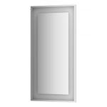Зеркало Evoform в багетной раме со встроенным LED-светильником 26,5 W 60x120 см