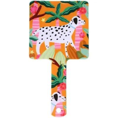 Зеркало косметическое «ИМАНИ - ТРОПИКИ», микс 4 дизайна, 23,4*12см (PVC подвес)