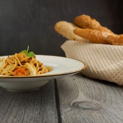 Тарелка глубокая 280 мл d 29 см h6 см для пасты Elegance Sun P.L. Proff Cuisine [4]