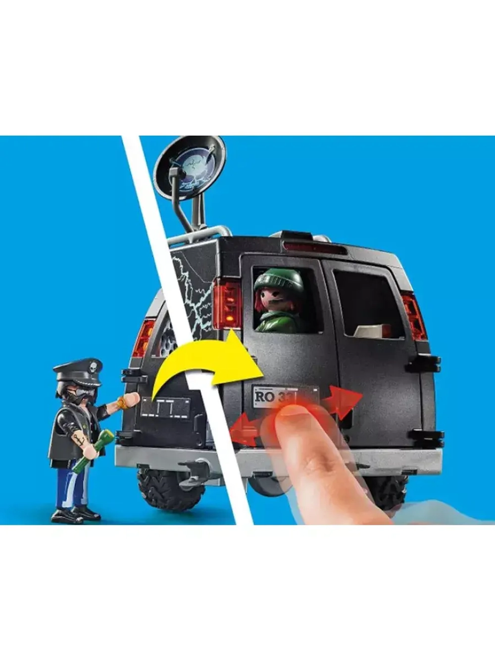 Набор Полицейский вертолет в погоне Playmobil 70575