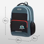 Рюкзак Berlingo ErgoSmart "City Traveler" 42*29*16см, 2 отделения, 4 кармана, эргономичная спинка