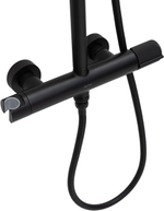 Душевая стойка Allen Brau Liberty 5.33007-31 3 режима, матовый черный