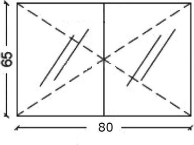 Зеркальный шкаф Armadi Art Vallessi 80 DARK OAK с подстветкой 547-D