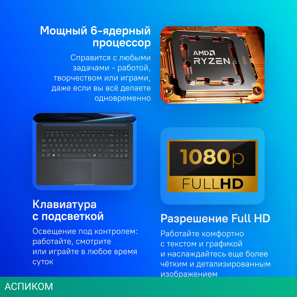 Ноутбук Asus Expertbook BM1 BM1503CDA-S70118