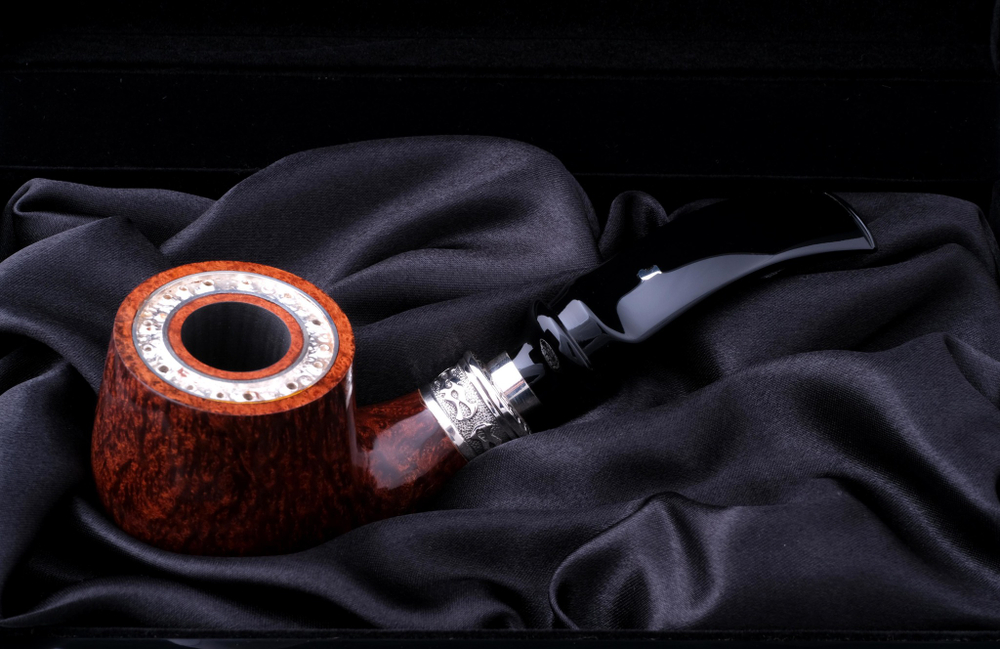 Курительная трубка Ser Jacopo Leonardo da Vinci L1 Bent в шкатулке