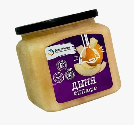 Пюре Дыня замороженное 500 гр Proff Puree