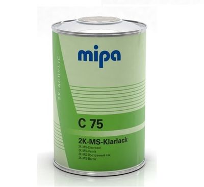 Лак автомобильный универсальный 2:1, 1+0,5 л MIPA C75 MS