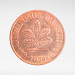 Germany, 1 Pfennig, 1971, (Munich Mint - "D"), VF