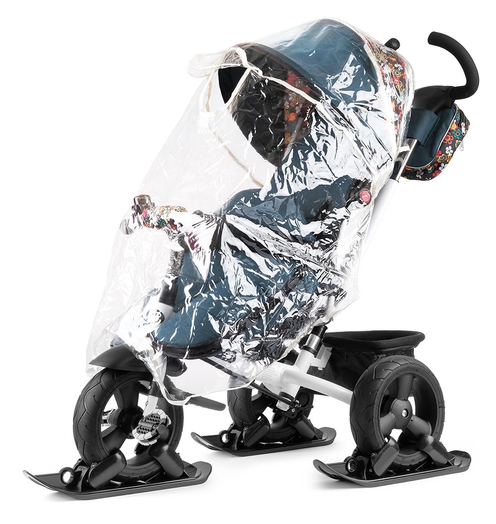 Утепленный трехколесный велосипед Small Rider Discovery CR Plus