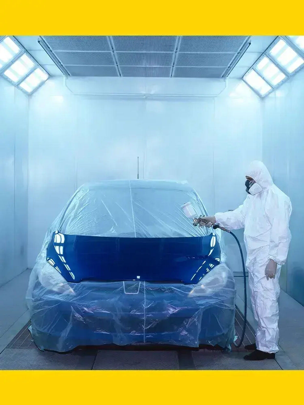 Прозрачная укрывная полиэтиленовая пленка для ремонта и защиты мебели AVIORA, 20 кв.м, 4х5 м, ПВД, 5 мкм