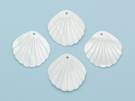 Перламутровая подвеска Ракушка, 27,5мм