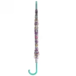 Зонт-трость женский купол «Единорог» микс 4 цвета, 8 спиц, d-82см, длина в слож. виде 82см