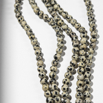 Аплит натуральный (Яшма далматин), 6,7мм, шар