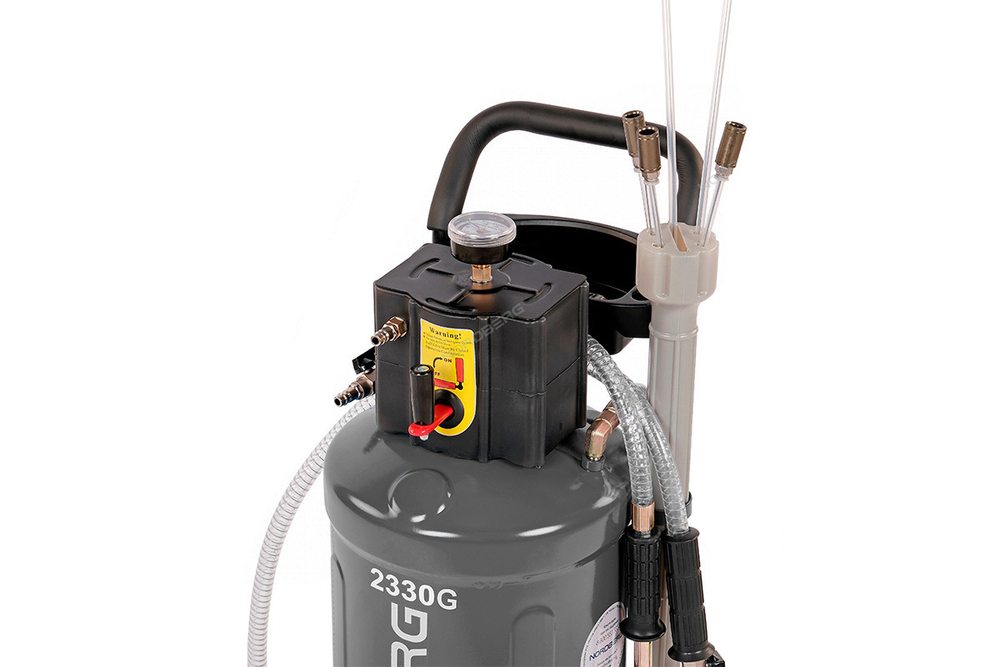 NORDBERG (2330G) Установка для сбора масла пневматическая, 30 л, серая