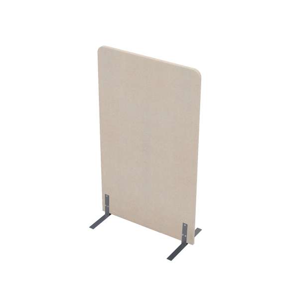 011.МПО.8014 Акустическая мобильная перегородка на стационарных опорах (800*450*1400)