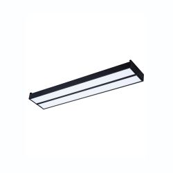 ULO-K15A 2x16W-4000K-L50 IP44 BLACK Светильник линейный светодиодный подвесной. Белый свет 4000К. Алюминий. Цвет черный. TM Uniel