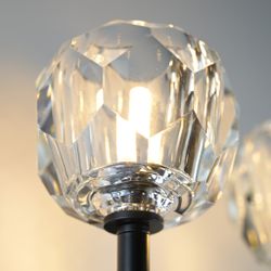 Бра Boule De Cristal Double Sconce Brass Черный By Imperiumloft