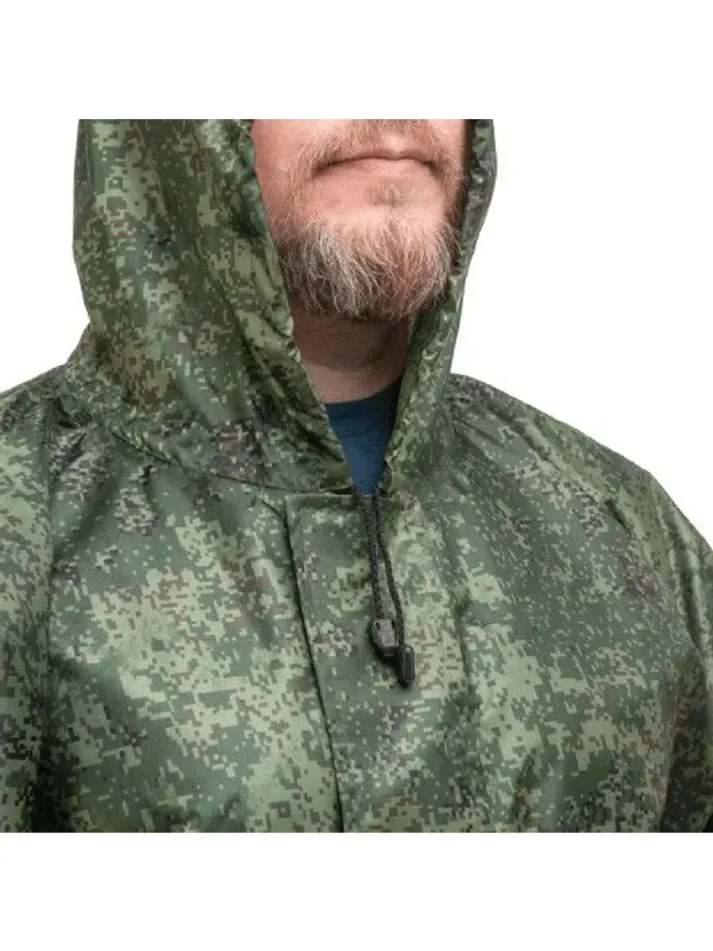 Плащ ветровлагозащитный Зеленый PU 5000