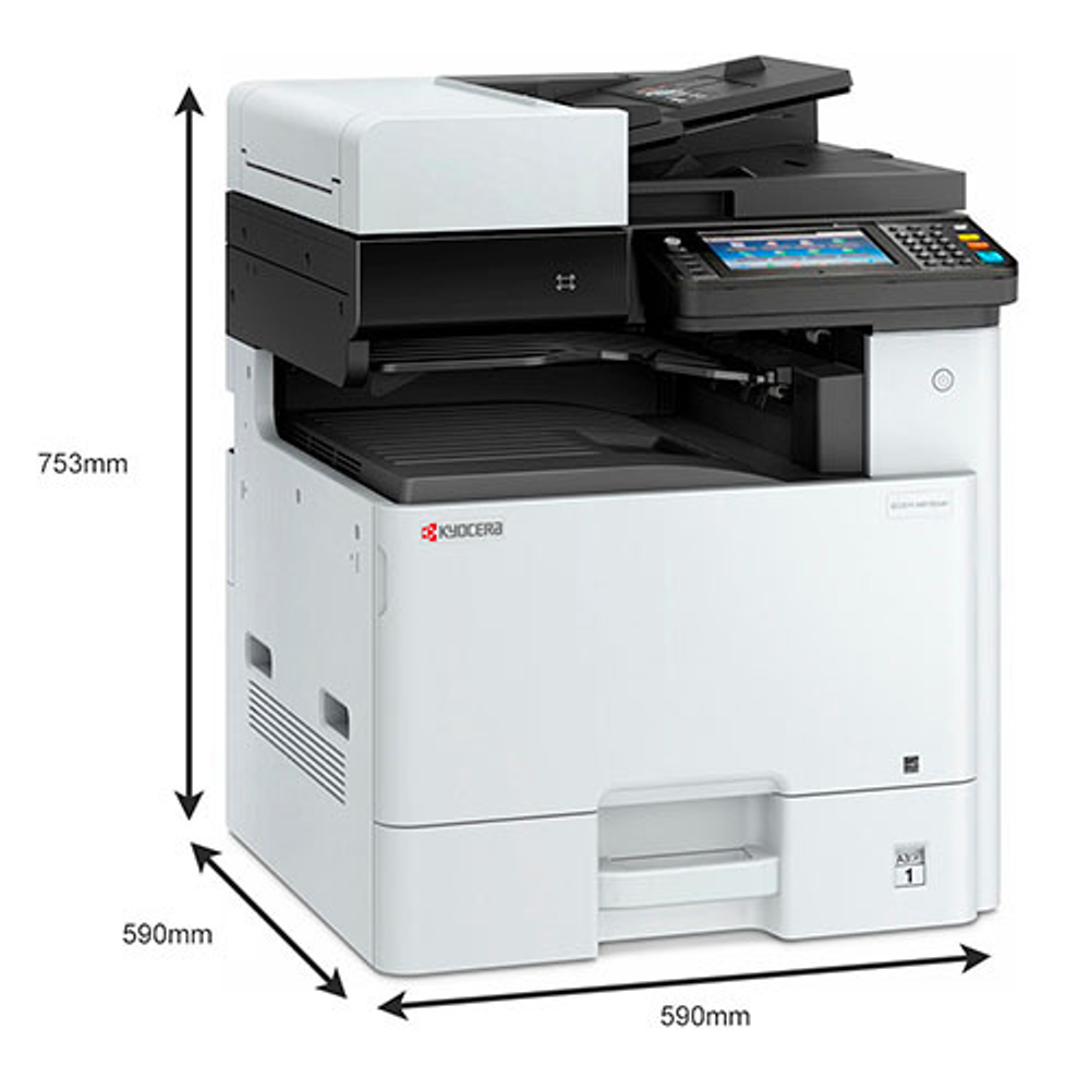 МФУ Kyocera M8130cidn, А3, 30стр./мин, Ethernet, цветной