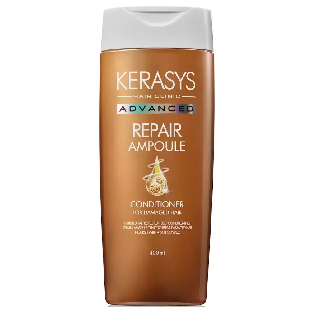 KeraSys ADVANCED Кондиционер д/волос ампульный интенсивн.восст.с Кератиновыми ампулами 400мл.*20
