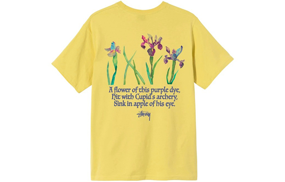 Футболки Stussy Water Flowers T, 1904633