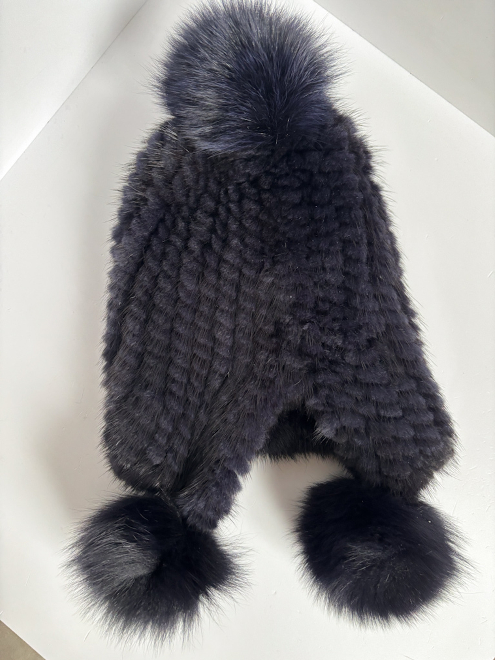 Шапка из меха норки MaxMara, XS-S