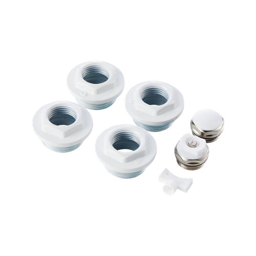 Набор присоединительный Royal Thermo 1/2'' белый