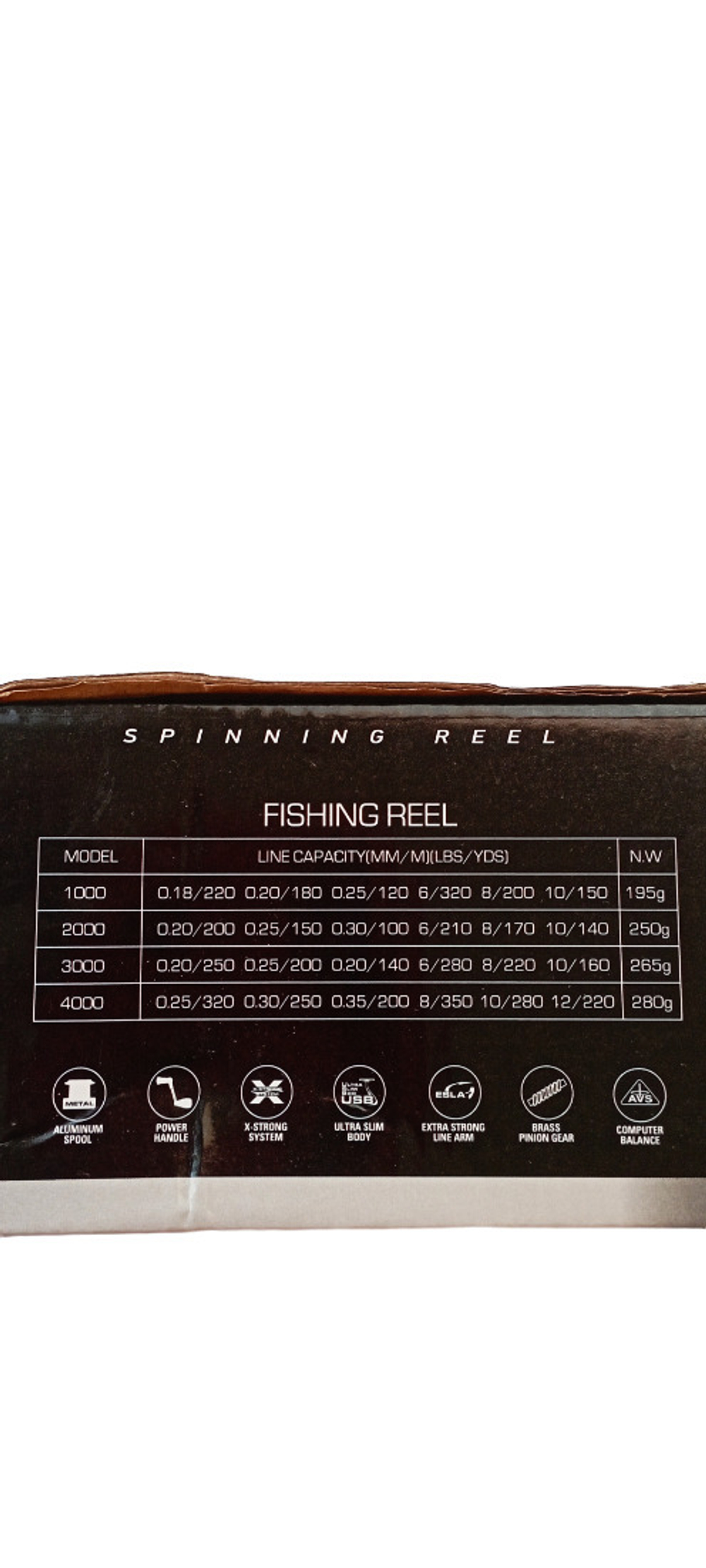 Катушка безинерционная BY01 4000 JIN TAI 7 подшипников