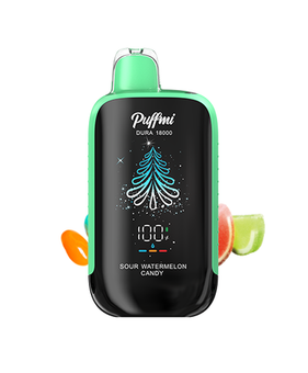 Puffmi DURA 18000 - Кислая арбузная конфета