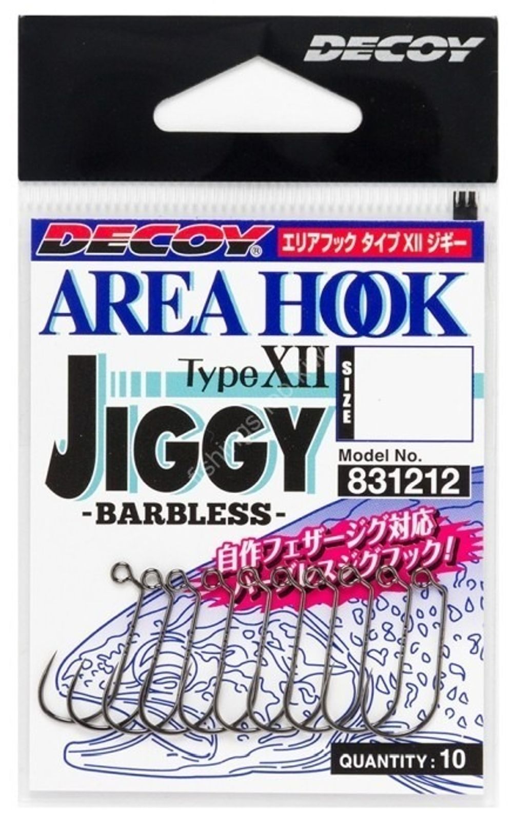 Крючок AH-12 AREA HOOK JIGGY #6