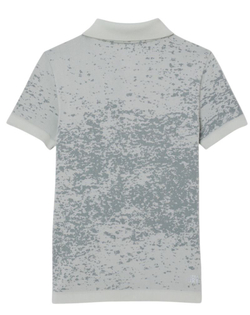 Детская теннисная футболка Lacoste Roland-Garros Performance - grey/blue