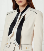 Жакет Elisabetta Franchi - экрю(GIT5151E2)