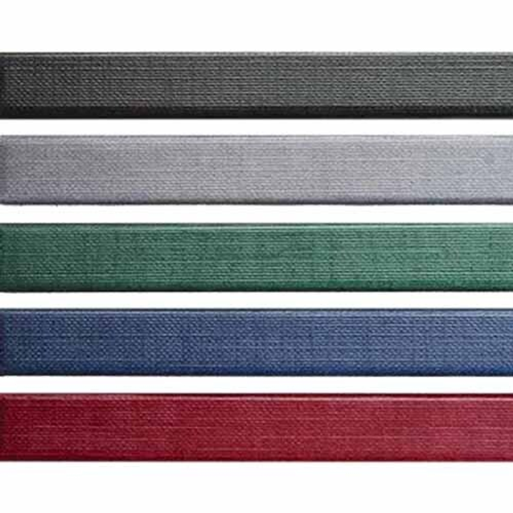 ЦВЕТНОЙ КАНАЛ С ПОКРЫТИЕМ 16 мм А4 СЕРЫЙ упак. 10 шт