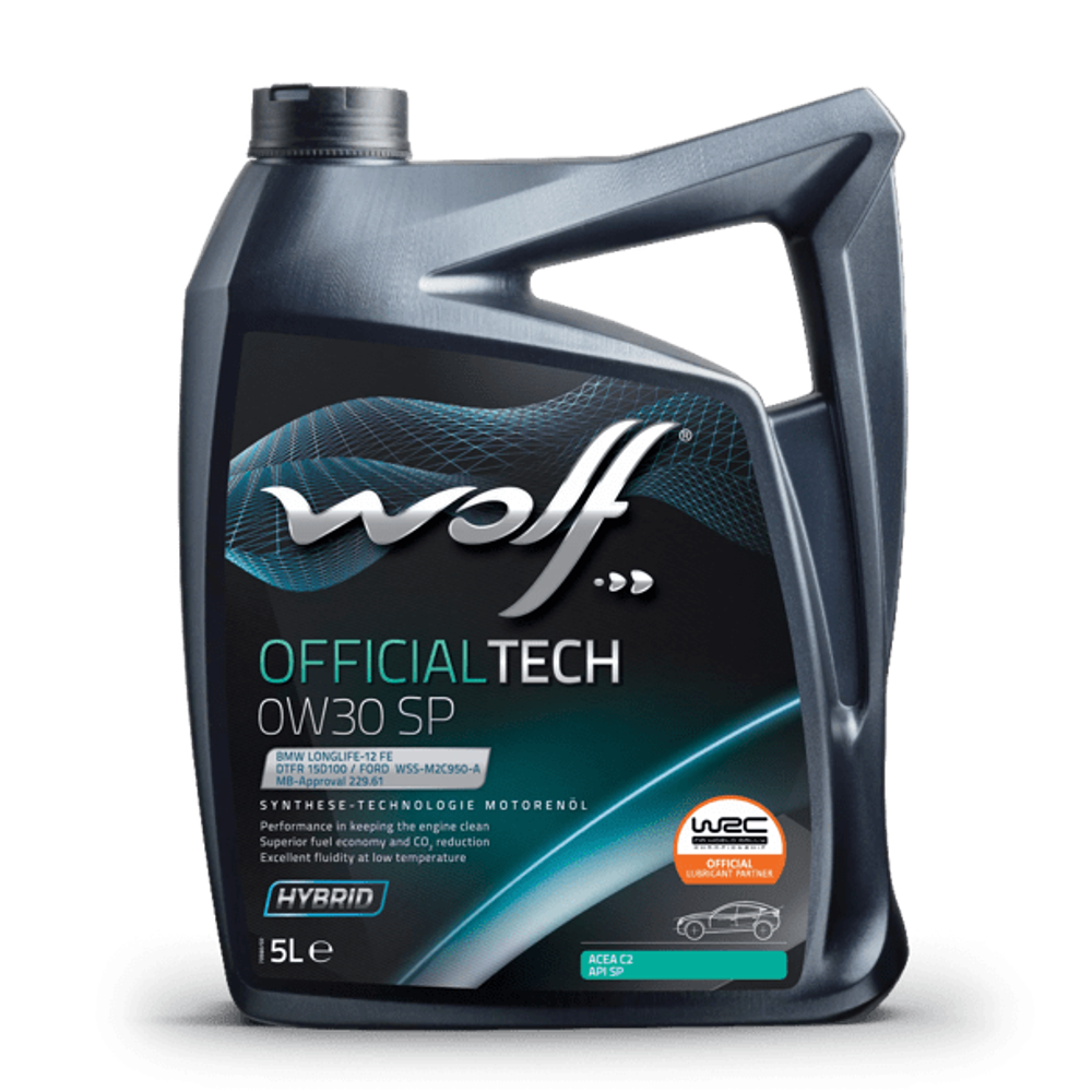 Wolf OfficialTech 0W30 SP 5 л