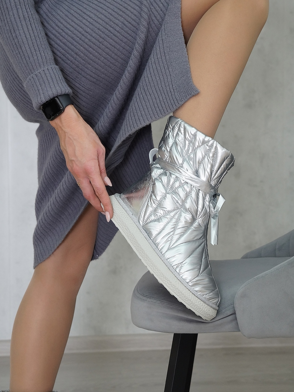 Полусапожки женские зимние