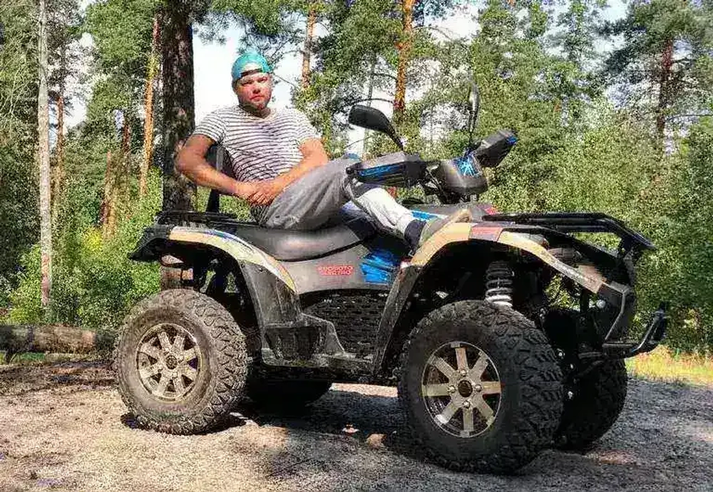 Электроквадроцикл Green Camel Linhai A-LH40DA (3900W 50 км/ч)