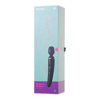 Мощный большой вибратор-ванд Satisfyer Wand-er Women (50+ режимов)