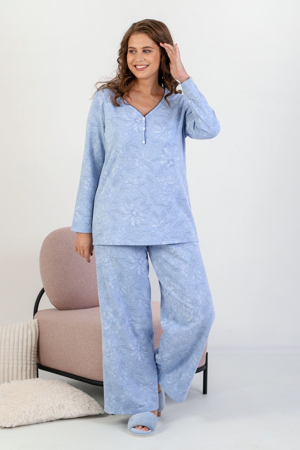 Пижама Тайна Виотекс ГОЛУБОЙ