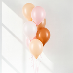 Фонтан шаров "Карамельная нежность"