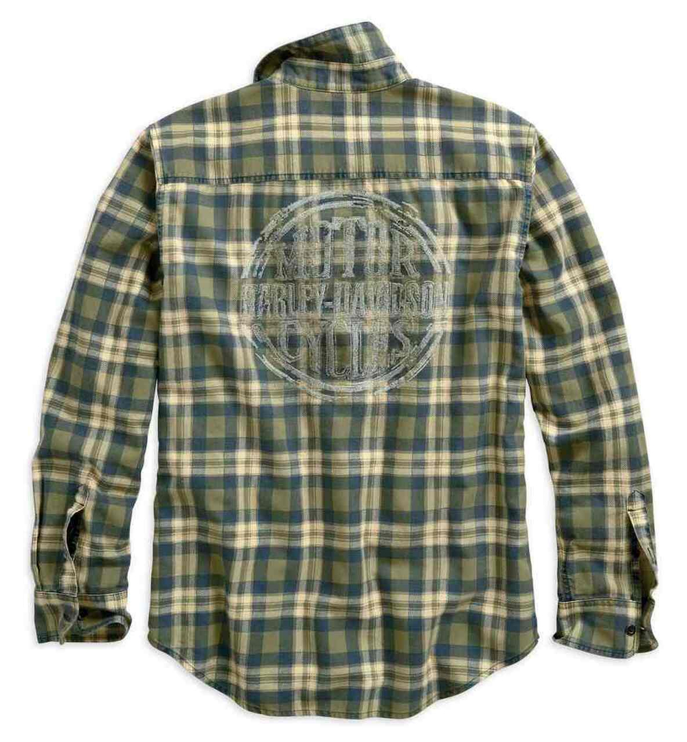 Мужская рубашка приталенная Harley-Davidson