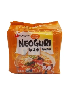 Лапша Nongshim Neoguri Seafood Mild (умерено острый )
