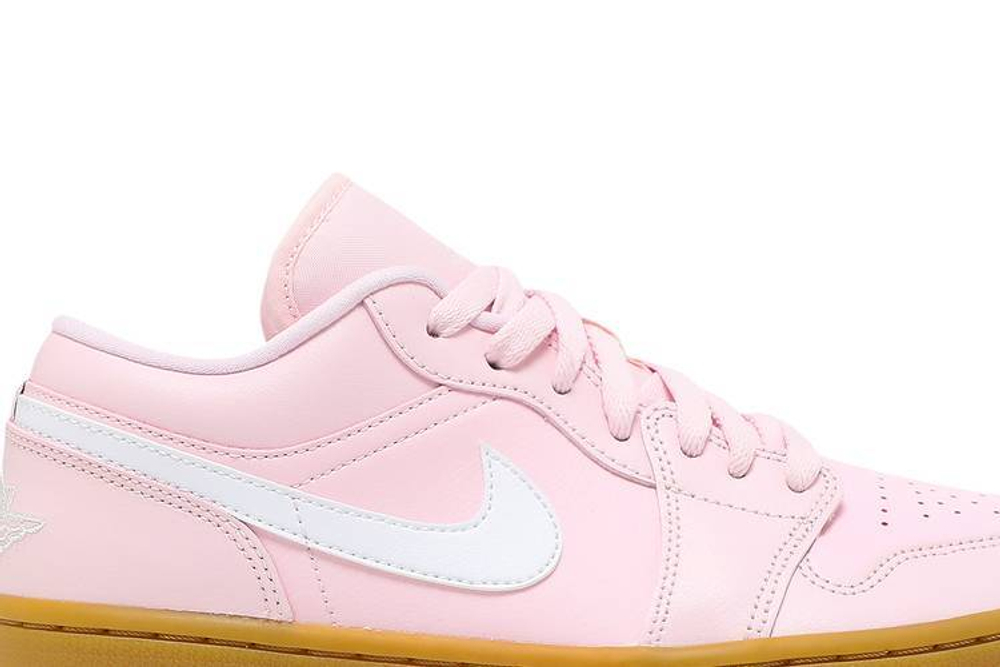 Кроссовки Jordan Air Jordan 1 Low "Pink Gum" (Женская размерная сетка)
