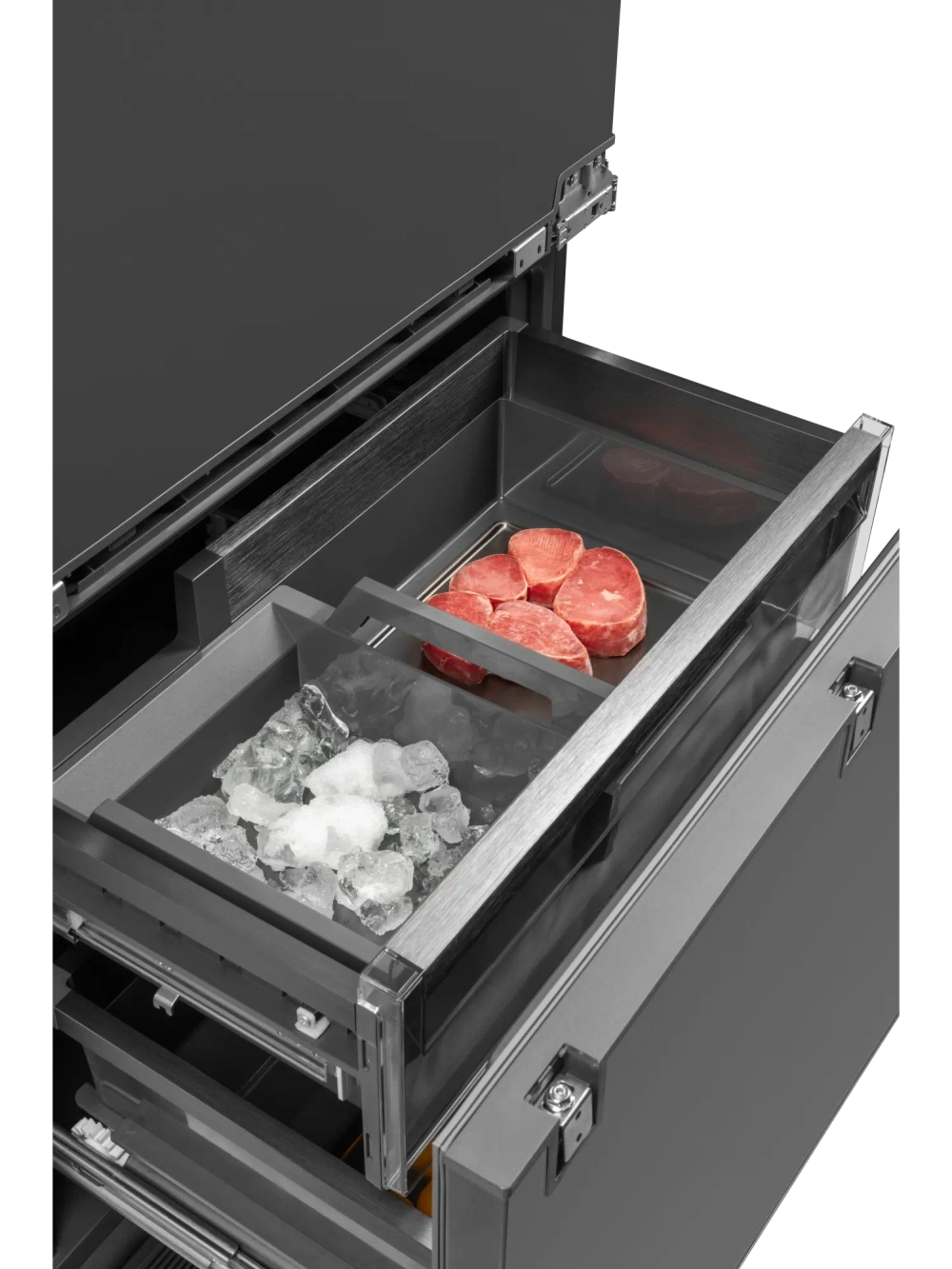 Встраиваемый холодильник Hiberg S-RFC 600 B