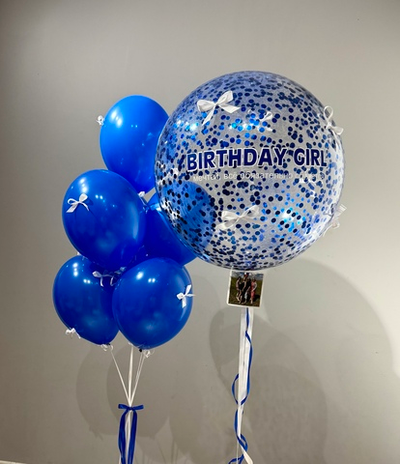 Набор для Девушки 115 ярко-синий на День Рождения с фото