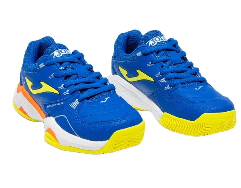 Детские Кроссовки теннисные  Joma Master 100 Junior 2604 Clay - royal blue
