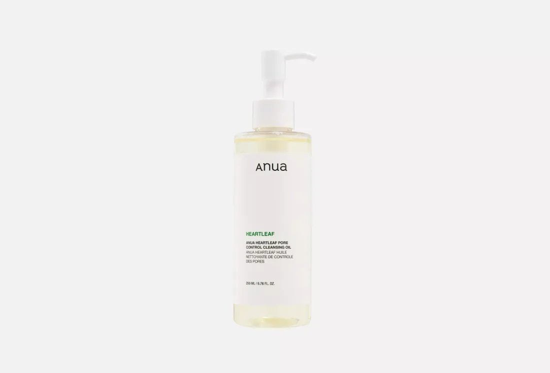 Гидрофильное масло ANUA Heartleaf Pore Control Cleansing Oil 200 мл